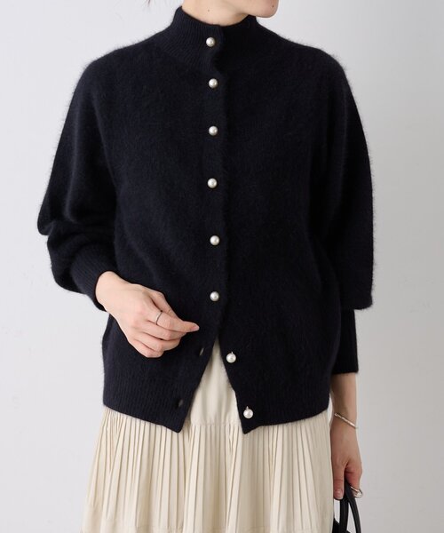 BEARDSLEY（ビアズリー） ニット セーター 後ろ釦ファーニット