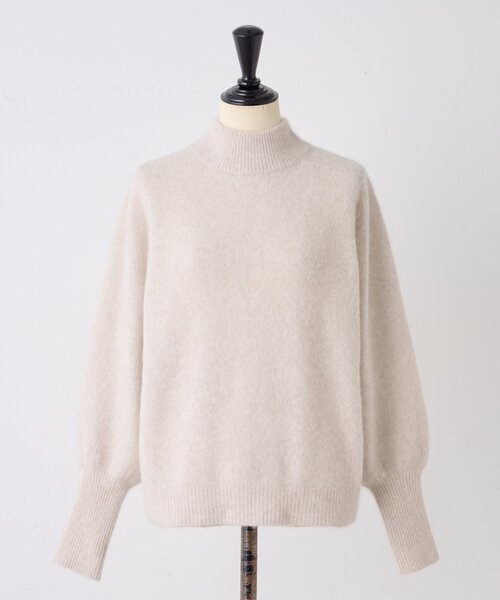 BEARDSLEY（ビアズリー） ニット セーター 後ろ釦ファーニット