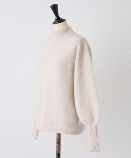 BEARDSLEY（ビアズリー） ニット セーター 後ろ釦ファーニット