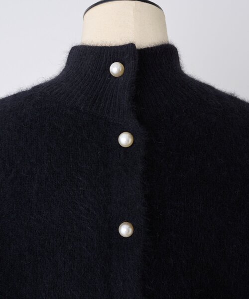 BEARDSLEY（ビアズリー） ニット セーター 後ろ釦ファーニット