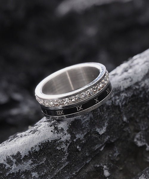 SBG by 7JEWELRY アレルギー対応 指輪 リング SBG ローマ数字 ダブル