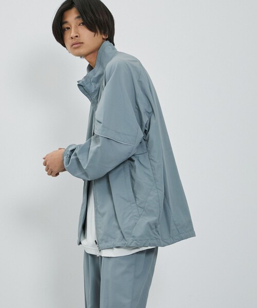 「A + TOKYO」 ナイロンブルゾン 2 グレー レディース_画像2