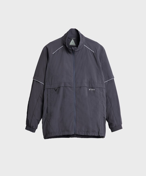 「A + TOKYO」 ナイロンブルゾン 2 グレー レディース_画像3