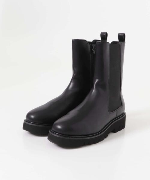 「URBAN RESEARCH Sonny Label」 ショートブーツ LARGE ブラック レディース_画像6