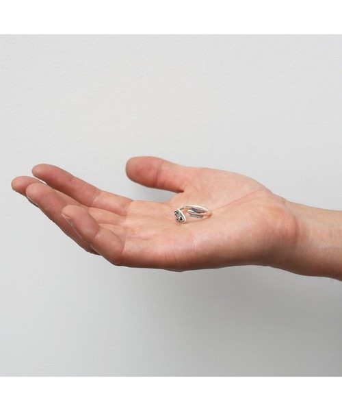 「ジョジョの奇妙な冒険」 リング「JAM HOME MADEコラボ」 #7 シルバー メンズ_画像2