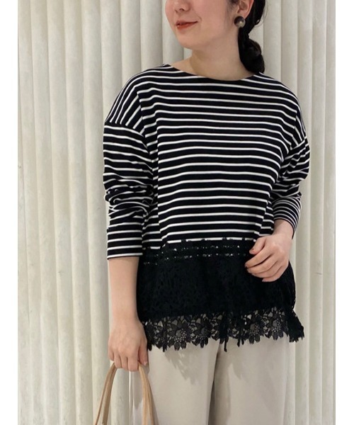 BEARDSLEY（ビアズリー） 長袖カットソー FREE ブラック レディース