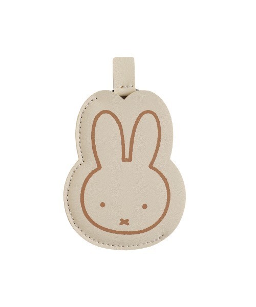 Miffy（ミッフィー） コンパクトミラー ケース付き薄型ミラー（beige