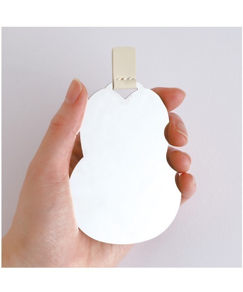 Miffy（ミッフィー） コンパクトミラー ケース付き薄型ミラー（beige