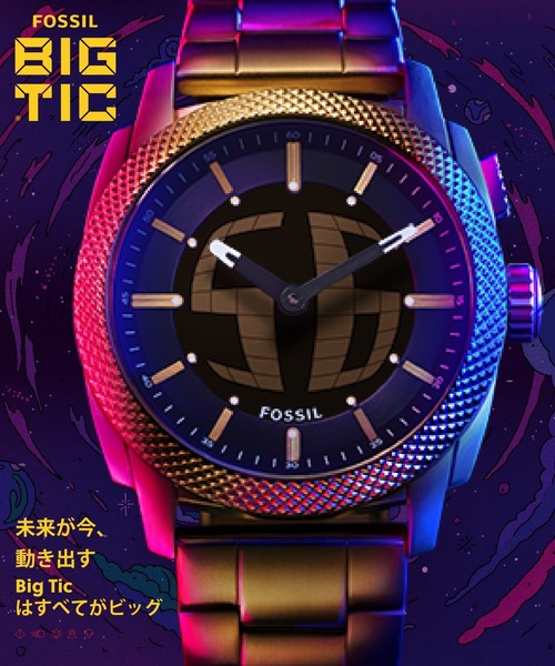 FOSSIL（フォッシル） 腕時計 Big Tic ビッグティック 腕時計 メンズ