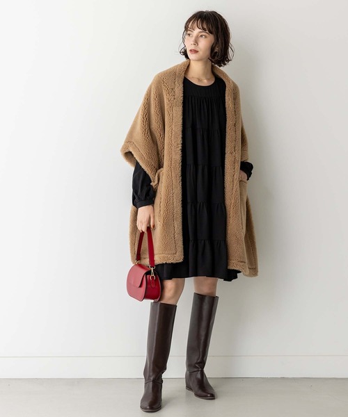 「anana」 長袖チュニック FREE ブラック レディース_画像2