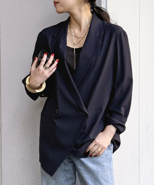 AP STUDIO ジャケット テーラードジャケット SPWOOLシャツジャケット