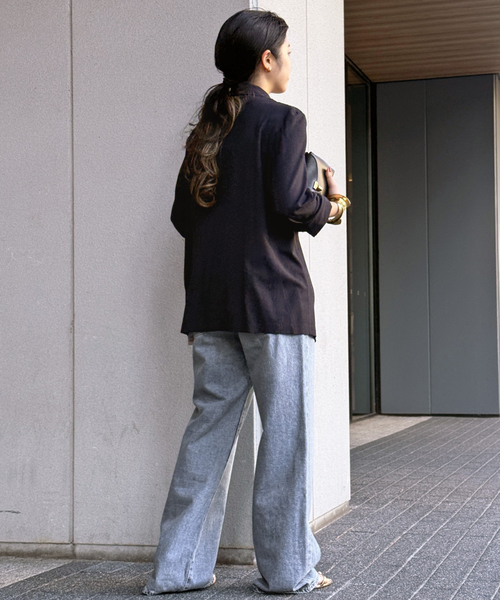 AP STUDIO ジャケット テーラードジャケット SPWOOLシャツジャケット