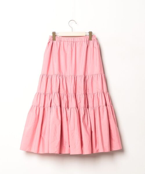 「SEVEN TEN」 フレアスカート S ピンク レディース_画像2