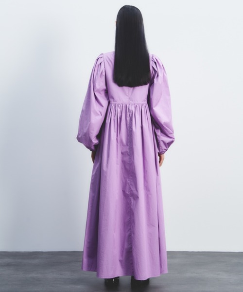 「PERNA」 長袖ワンピース LARGE ブラック レディース_画像5