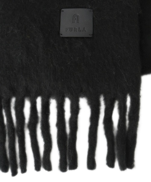 「FURLA」 ストール FREE サックスブルー レディース_画像4