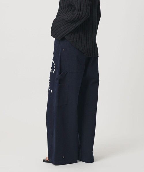 BEAUTY＆YOUTH UNITED ARROWS パンツ コットン メタルモチーフ