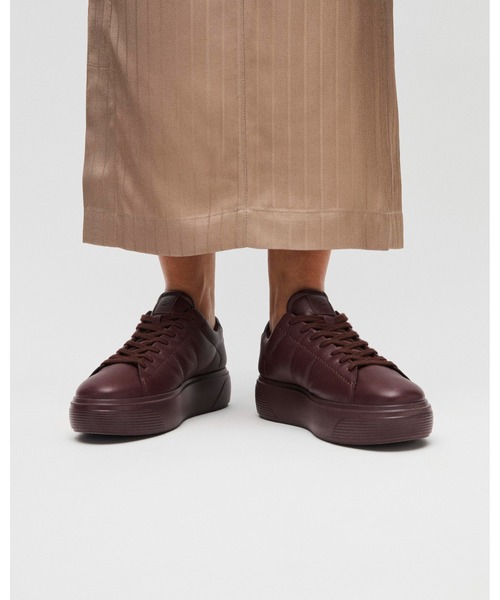 「ECCO」 ローカットスニーカー 36 パープル レディースの画像