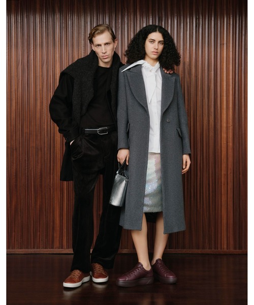「ECCO」 ローカットスニーカー 36 パープル レディースの画像