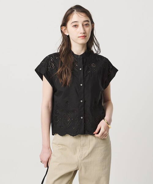 TICCA（ティッカ） ブラウス シャツ 「TICCA」レース フレンチスリーブ