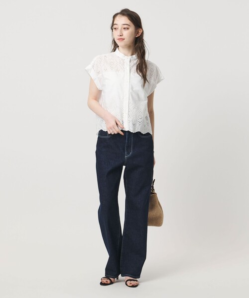TICCA(ティッカ) 18SS 袖レースブラウス TICCA（ティッカ） ブラウス シャツ 別注「TICCA / ティッカ」 レース