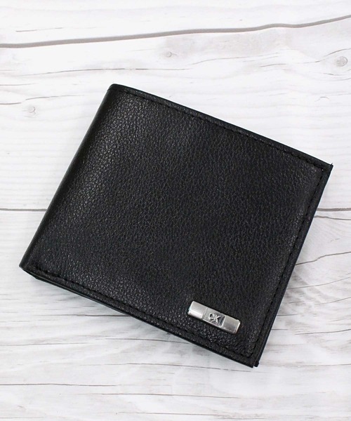 「Calvin Klein」 財布 F ブラック メンズの画像