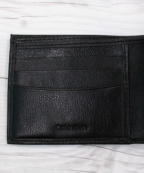 「Calvin Klein」 財布 F ブラック メンズの画像