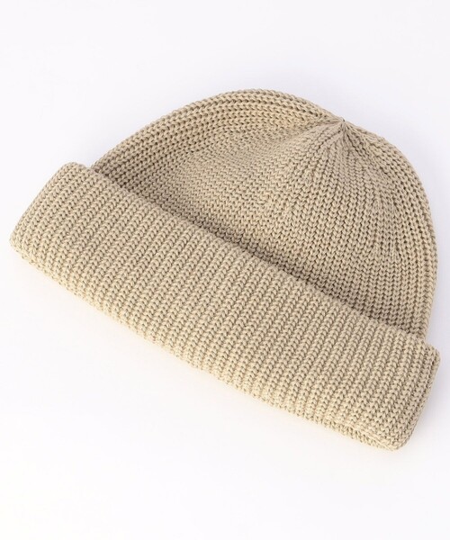 【新品未使用】/チサキ/キャップニット帽/カーキ chisaki(チサキ) ワッチキャップ Minim ニット帽 レディース 秋冬 防寒