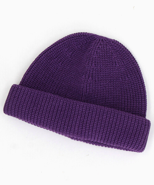 RACAL（ラカル） ニット帽 ニットキャップ 別注 綿麻 RollKnit CAP