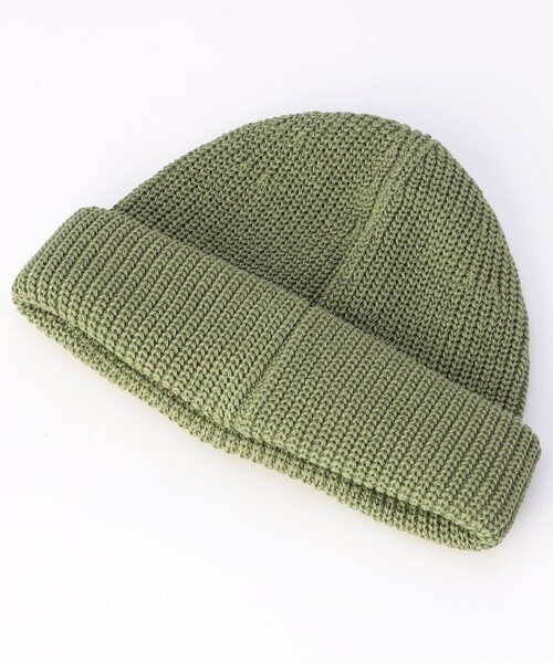 RACAL（ラカル） ニット帽 ニットキャップ 別注 綿麻 RollKnit CAP