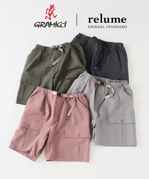 Gramicci（グラミチ） パンツ 別注 サッカー チェック ショーツ メンズ