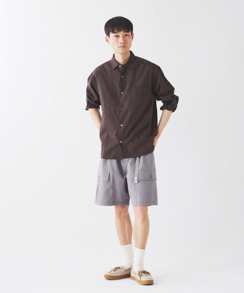Gramicci（グラミチ） パンツ 別注 サッカー チェック ショーツ メンズ