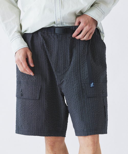 Gramicci（グラミチ） パンツ 別注 サッカー チェック ショーツ メンズ
