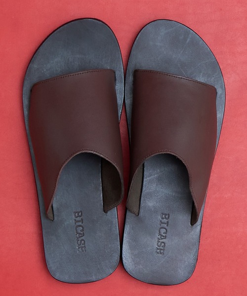BICASH（ビカーシ） サンダル レザー ミュールサンダル メンズ