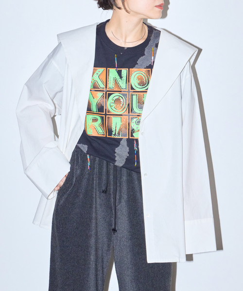 CITYSHOP（シティショップ） ブラウス シャツ SAILOR COLLAR シャツ