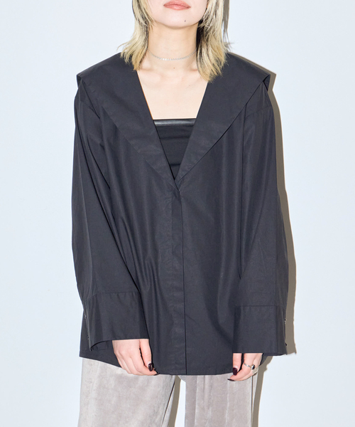 CITYSHOP（シティショップ） ブラウス シャツ SAILOR COLLAR シャツ