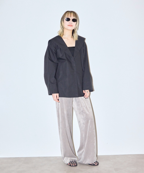 CITYSHOP（シティショップ） ブラウス シャツ SAILOR COLLAR シャツ