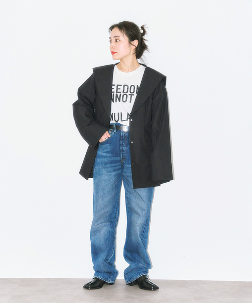CITYSHOP（シティショップ） ブラウス シャツ SAILOR COLLAR シャツ