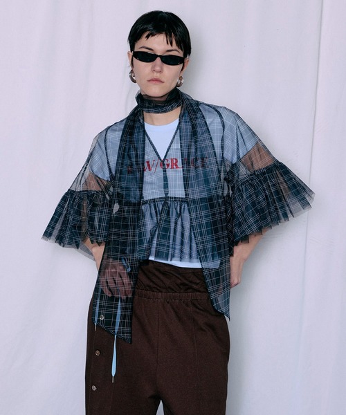 MAISON SPECIAL（メゾンスペシャル） ブラウス シャツ Multiway Sheer