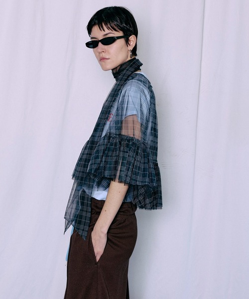 MAISON SPECIAL（メゾンスペシャル） ブラウス シャツ Multiway Sheer
