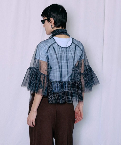 MAISON SPECIAL（メゾンスペシャル） ブラウス シャツ Multiway Sheer
