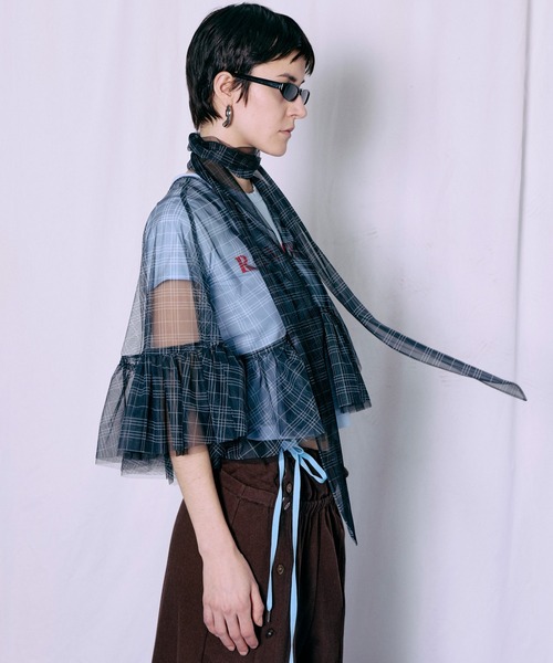 MAISON SPECIAL（メゾンスペシャル） ブラウス シャツ Multiway Sheer