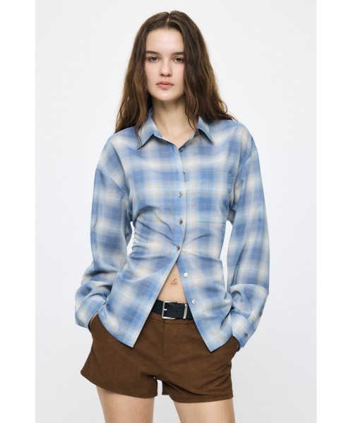 【新品　タグ付き】SHEER LADY ARMY SHIRT 大人気のSHEER LADY ARMY SHIRTが緊急再販売決定♡ | 黒石奈央子