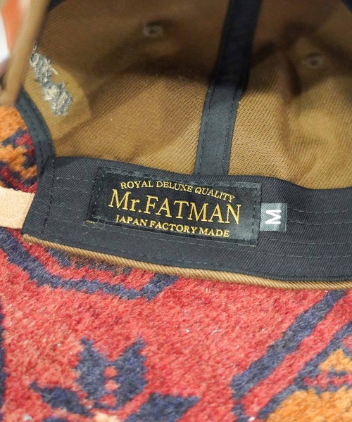 「MRFATMAN」 キャップ L ブラック メンズ_画像3