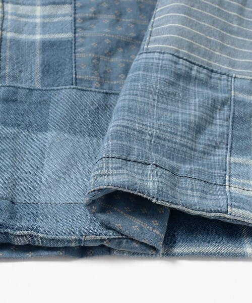 パンツ Monitaly /INDIGO PATCHWORK マリブパンツ メンズの画像