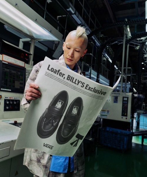 VANS（ヴァンズ） ローファー 「BILLY'S EXCLUSIVE」LOAFER V196CF BLS