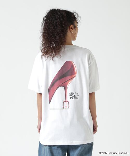 PRADA ホワイト レディースTシャツ GOOD ROCK SPEED（グッドロックスピード） tシャツ The DEVIL WEARS