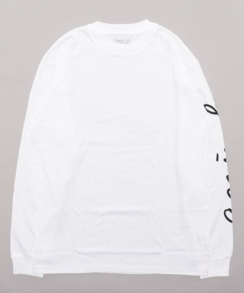 agnes b. - アニエス・ベー 長袖 ホワイト T2 agnes b.（アニエスベー） 長袖Tシャツ 2 ホワイト メンズ : ZOZOTOWN