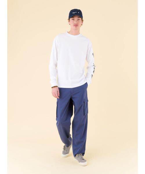 agnes b.（アニエスベー） 長袖Tシャツ 2 ホワイト メンズ : ZOZOTOWN