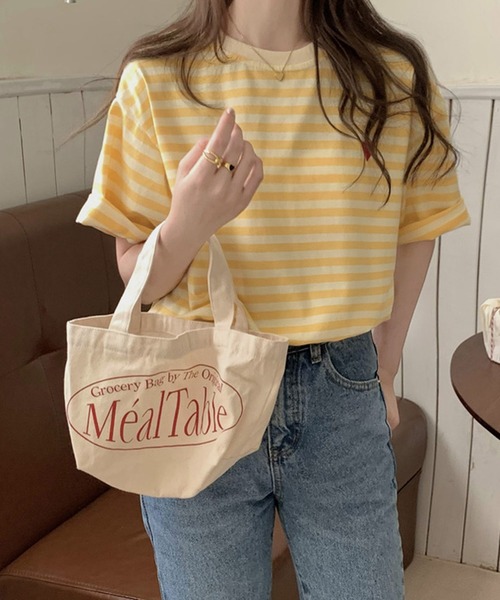 「shopnikoniko」 半袖Tシャツ フリー ブラック レディース_画像5