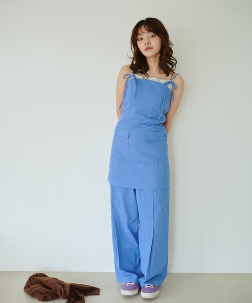 「common gull products.」 スラックス MEDIUM ライトグレー レディース_画像5